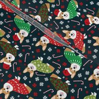 corgi holiday sweaters fabric xmas holiday fabric cute christmas corgis fabric cute corgi design