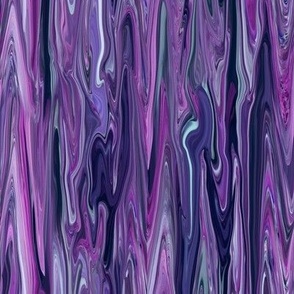 Liquid Purple Marbled Brush Strokes - LQPR