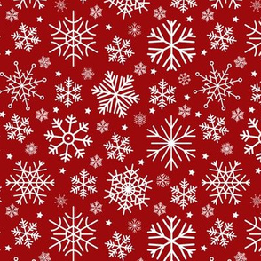 Merry Snowflakes-RedDk