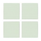 Unconditionally- Light Green & White Gingham Plaid 