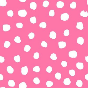 pink dots fabric coordinate fabric painted fabrics cute pink nursery baby