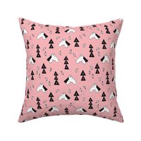 Dutch traditional Sinterklaas horse print pink