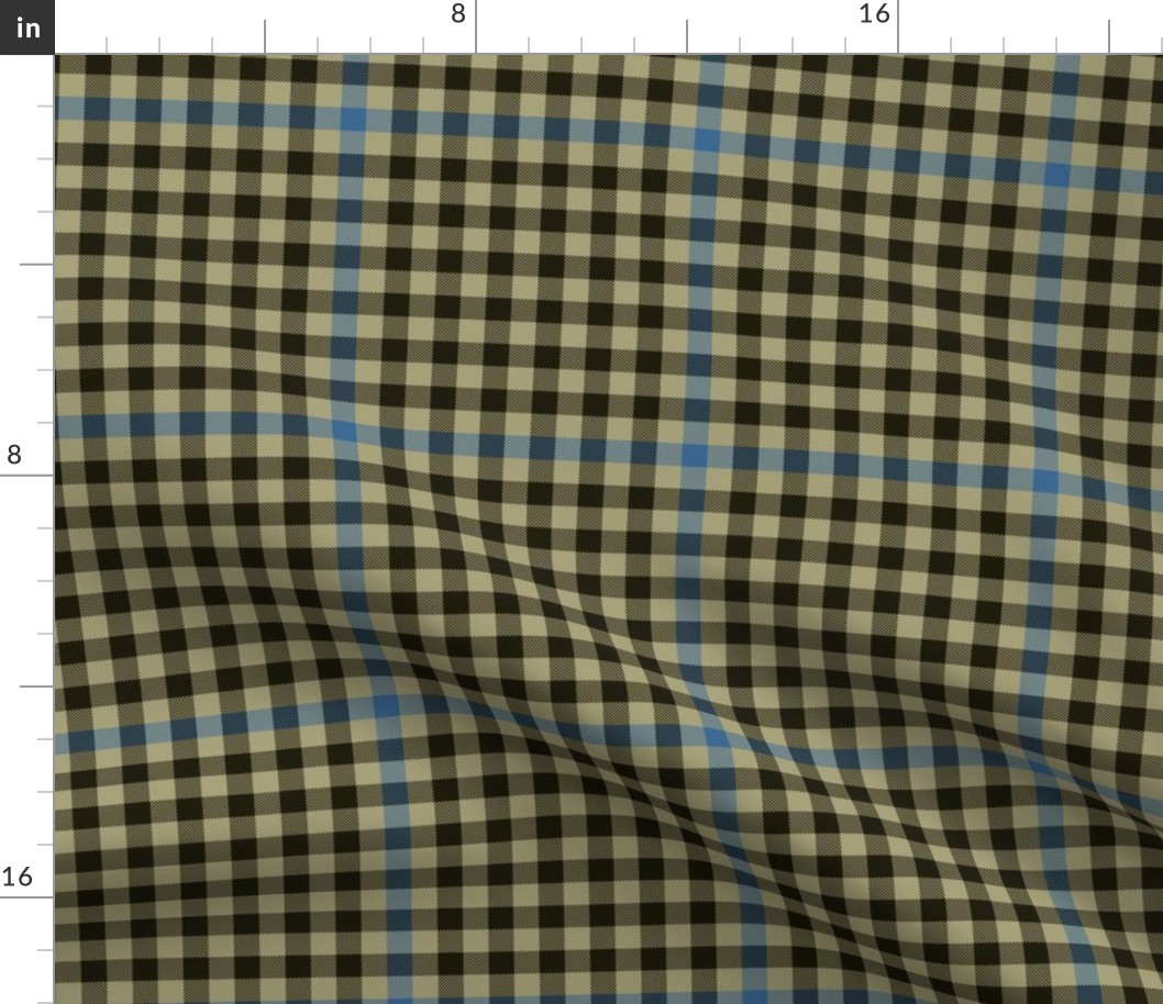 Clan Haig 1908 tartan check - 6" muted