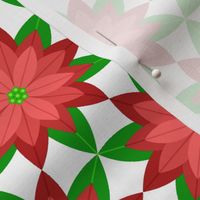 05868702 © geometric poinsettia 6 : red