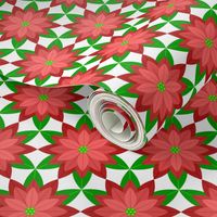 05868702 © geometric poinsettia 6 : red