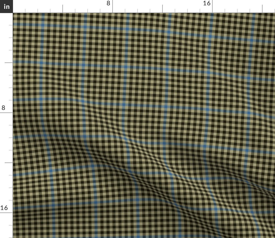 Clan Haig 1908 tartan check - 3" muted