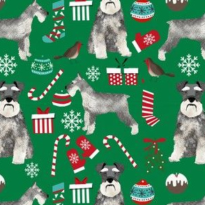 schnauzer christmas fabric christmas dogs fabric cute schnauzers fabric  christmas presents fabric cute christmas design