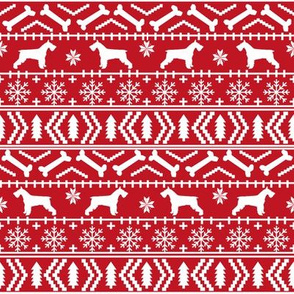 schnauzer christmas fair isle christmas fabric christmas dogs fabric cute schnauzers fabric 