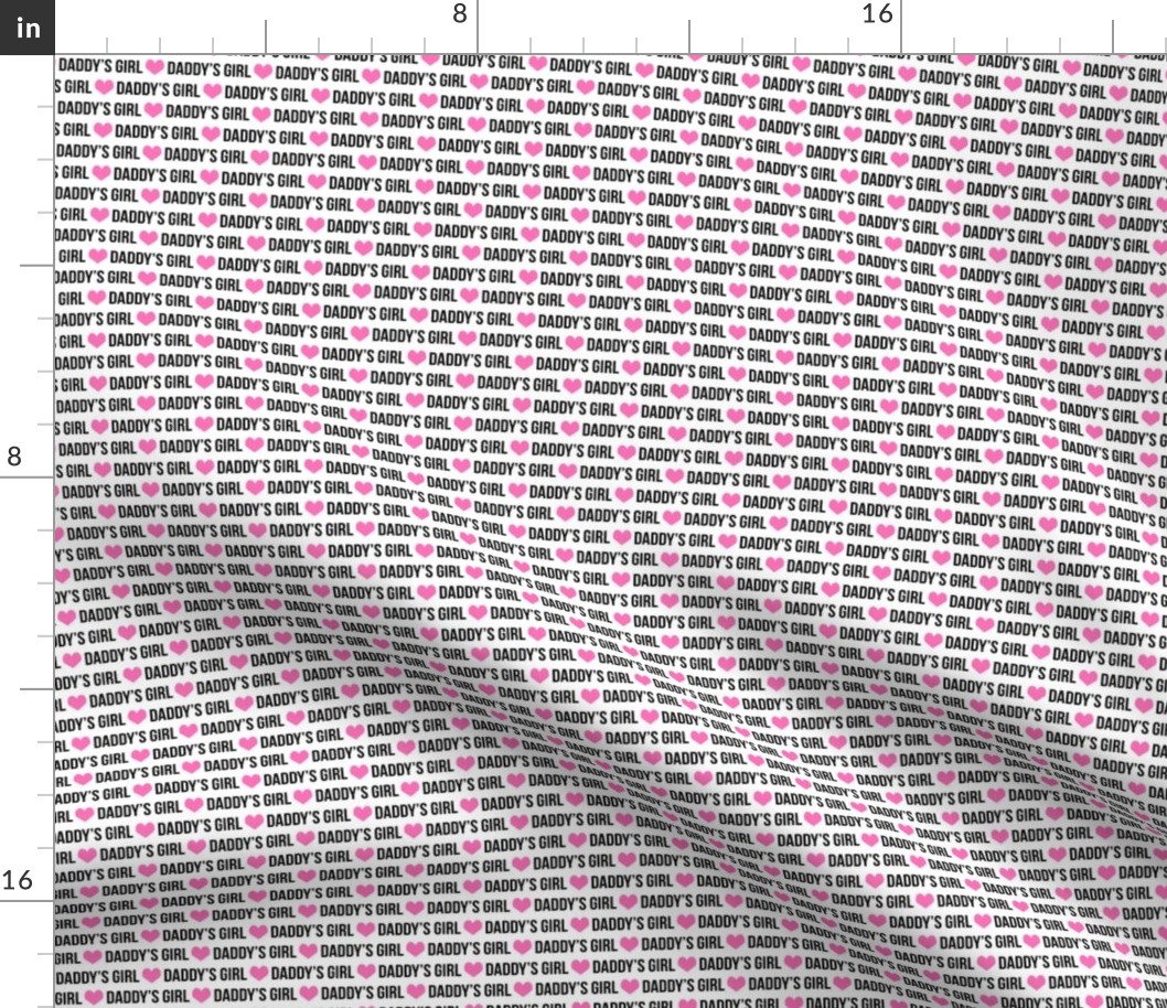 personalized text fabric cute hearts custom name fabric