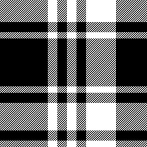 large scale - black plaid || the happy camper collection