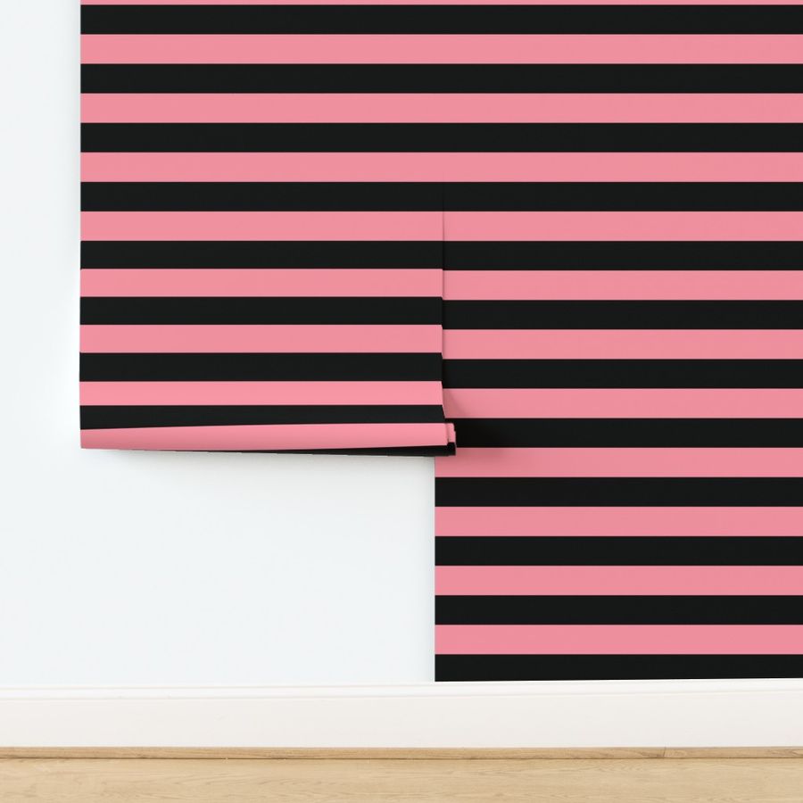 Pink and Black Stripes