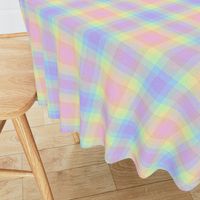 Pastel Gay Pride Plaid