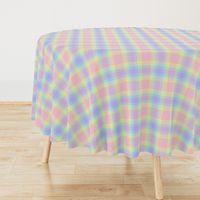 Pastel Gay Pride Plaid