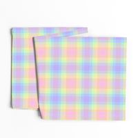 Pastel Gay Pride Plaid