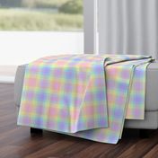 Pastel Gay Pride Plaid