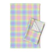 Pastel Gay Pride Plaid