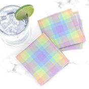 Pastel Gay Pride Plaid