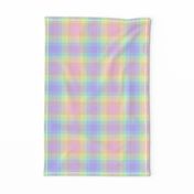 Pastel Gay Pride Plaid