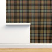 Stewart hunting tartan - 12" weathered - 1819 Wilson's of Bannockburn