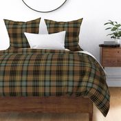 Stewart hunting tartan - 12" weathered - 1819 Wilson's of Bannockburn