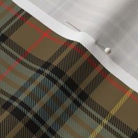 Stewart hunting tartan, 6" weathered , 1819 Wilsons of Bannockburn