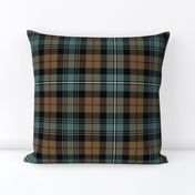 Robertson hunting Black Watch tartan, 10" weathered