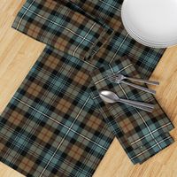 Robertson hunting Black Watch tartan, 10" weathered