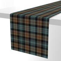 Robertson hunting Black Watch tartan, 10" weathered