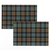 Robertson hunting Black Watch tartan, 10" weathered