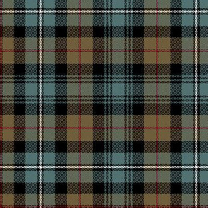 Robertson hunting Black Watch tartan, 6" weathered