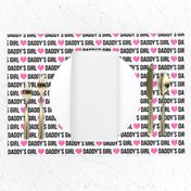 personalized name fabric cute girls design heart text font fabric