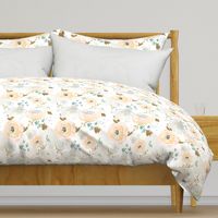 Indy Bloom Design Peachy Grey florals B