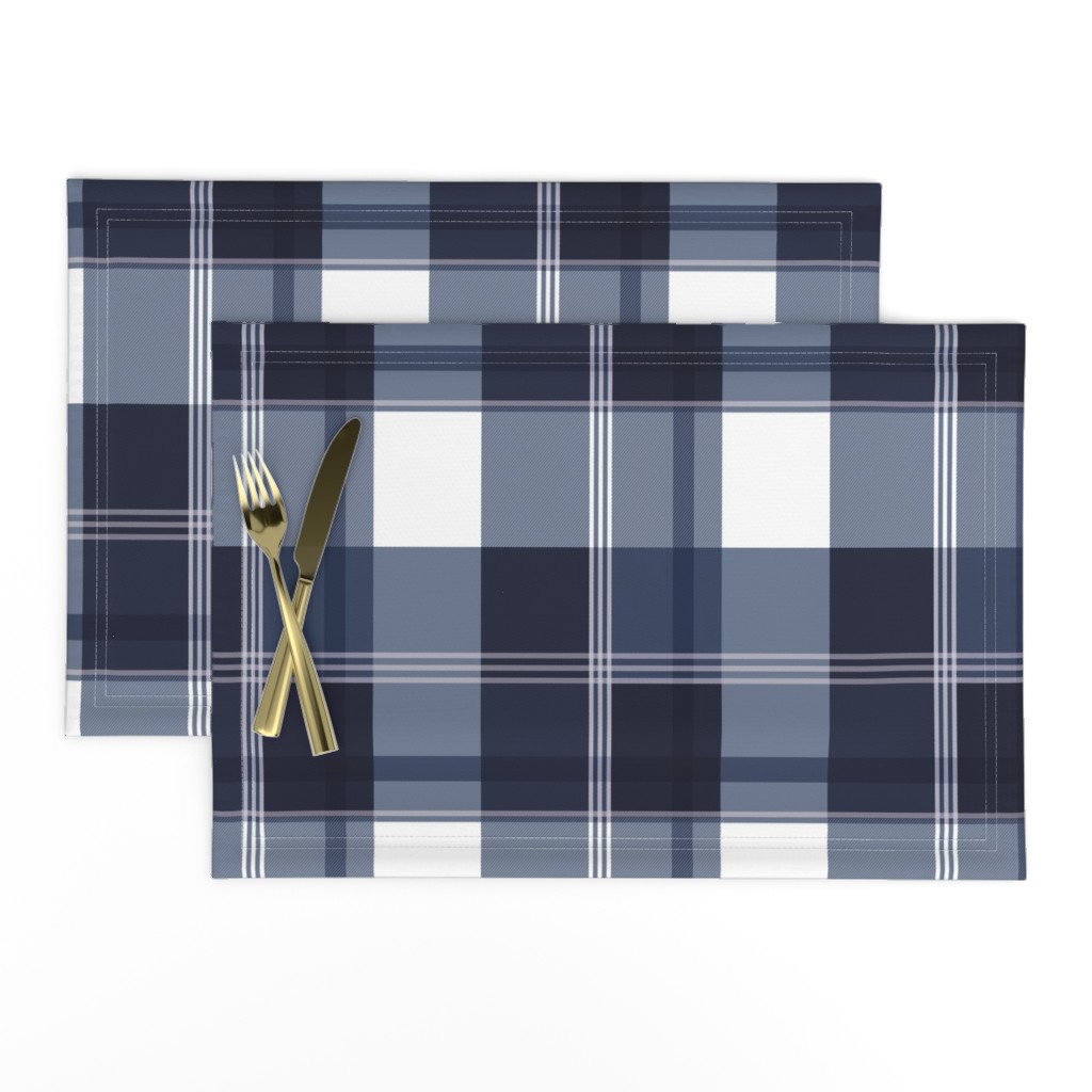 Navy Blue Plaid