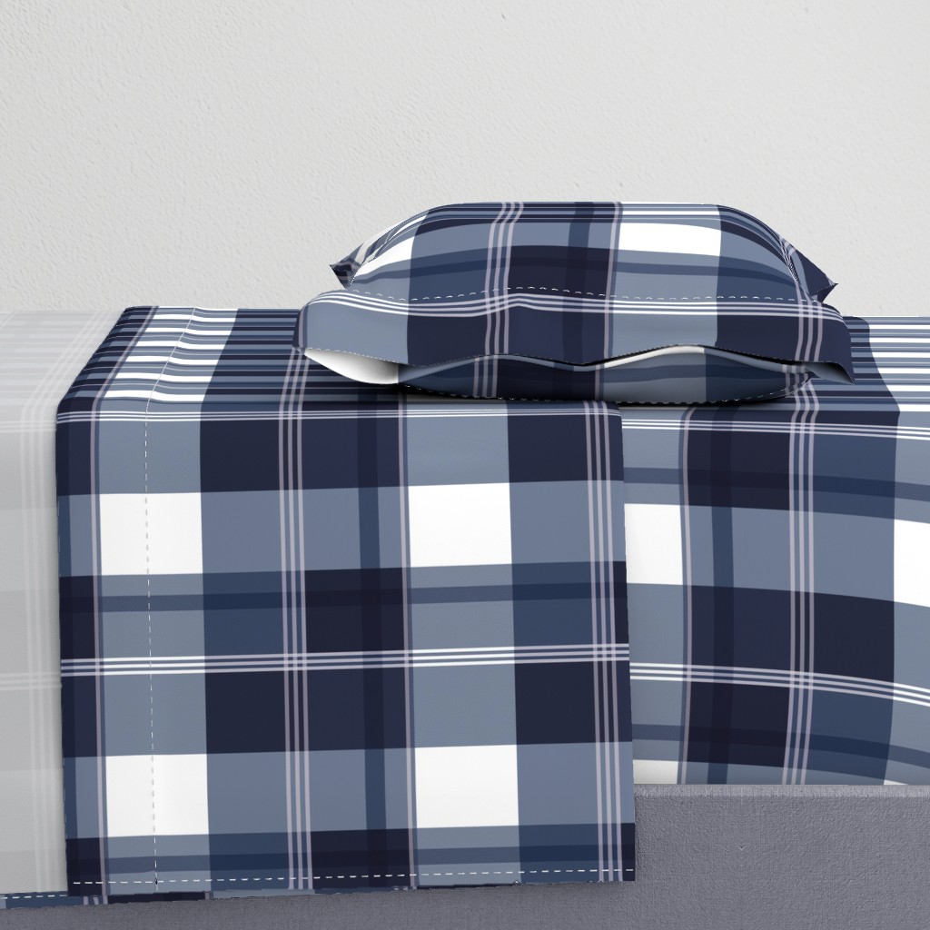 Navy Blue Plaid