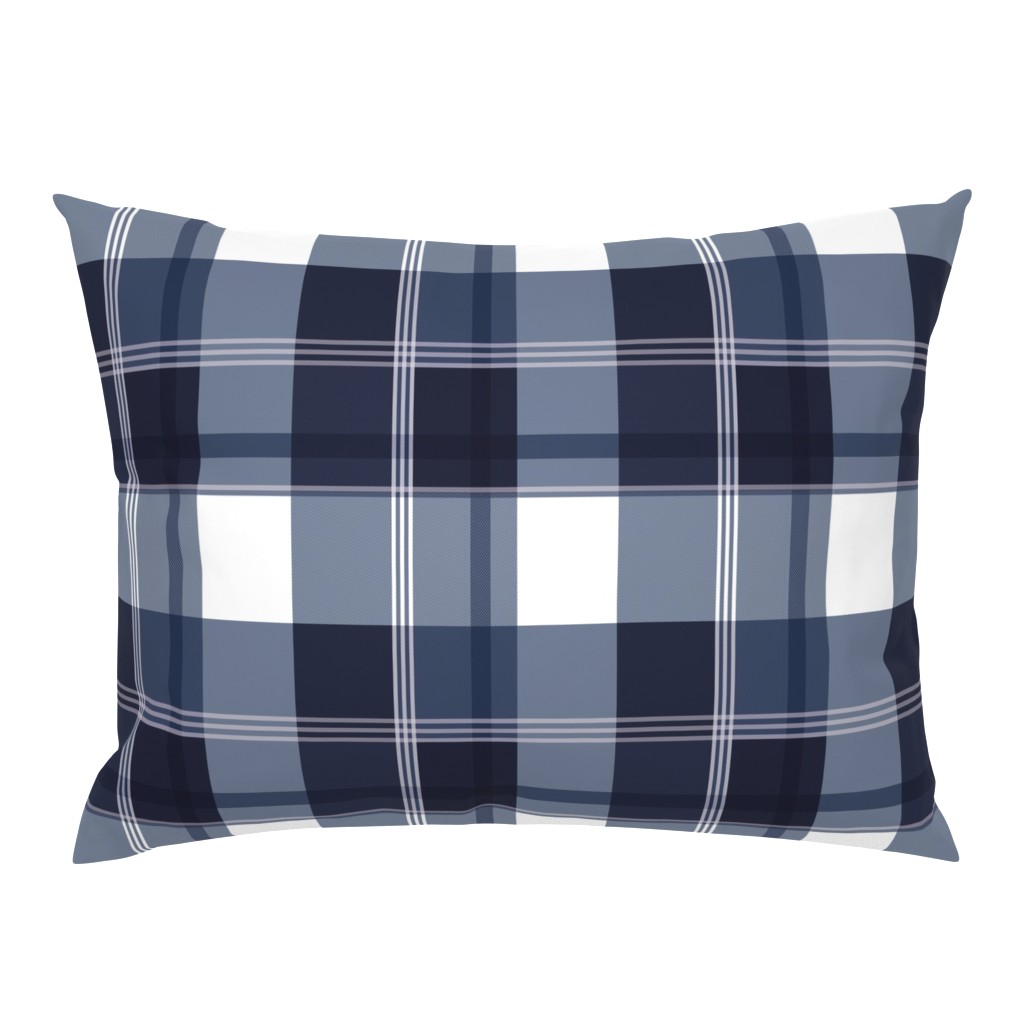 Navy Blue Plaid