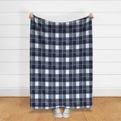 Navy Blue Plaid