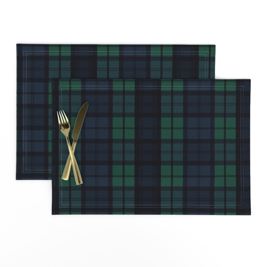 Dark Green Plaid