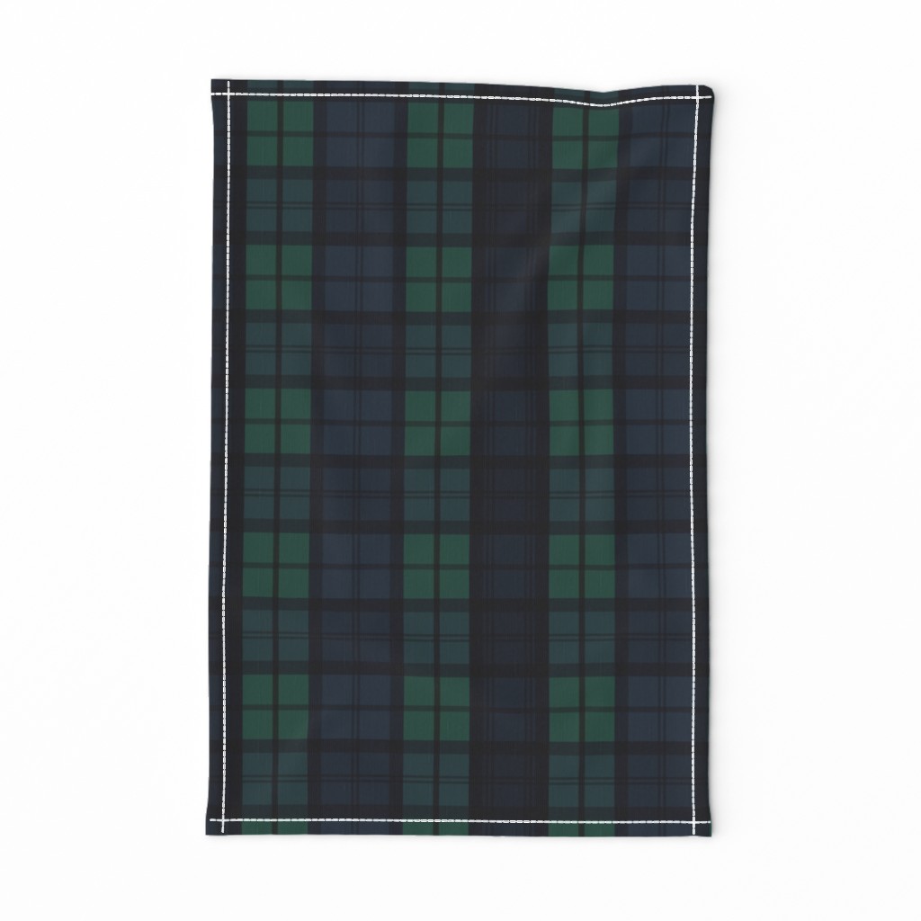 Dark Green Plaid