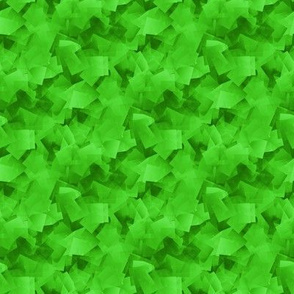 CC6 - MED - Lime Green Cubic Chaos