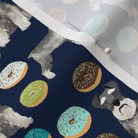 schnauzers donuts fabric cute donuts fabric schnauzers dog fabric cute dog