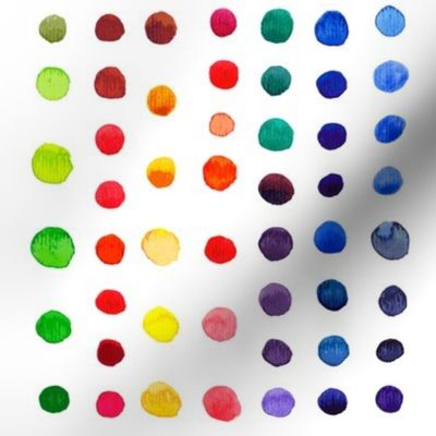 rainbow dots