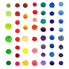 rainbow dots