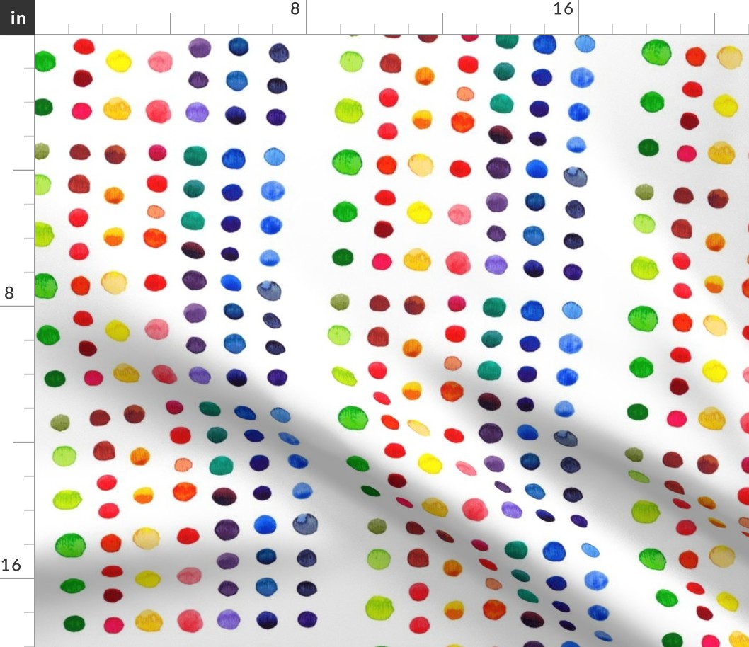 rainbow dots