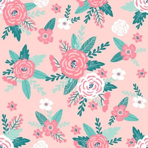 floral fabric cute florals fabric cute dog coordinate floral fabric florals vintage style flowers