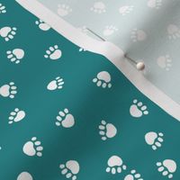 dog paws fabric cute turquoise paw prints cute dog fabric dog fabrics