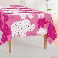 Elephant Frosted Animal Cookie Pillow Pattern