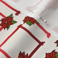 Poinsettia Gift Tags (Red Frames) by Su_G_©SuSchaefer