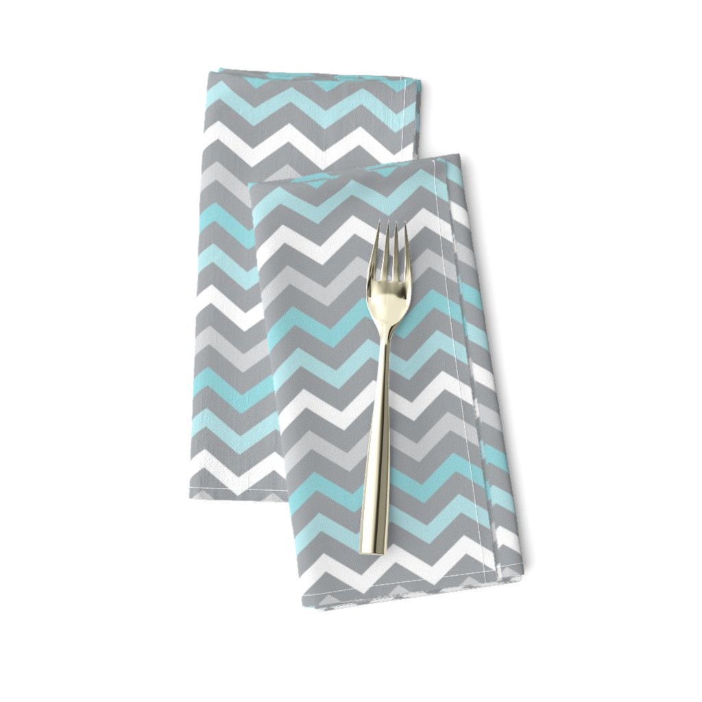 little one blues :: chevron flip