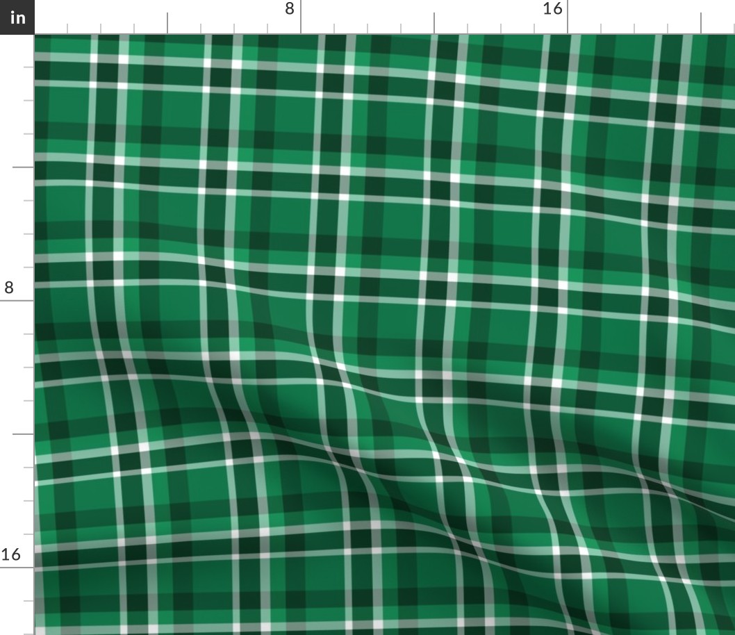 Christmas Green Plaid