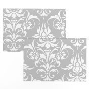 Joan Damask ~ White on Elope  